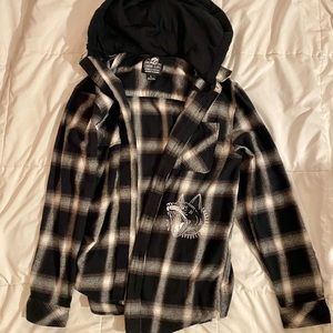 Lurking Class K9 Hooded Flannel Large